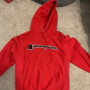 barely worn champion hoodie